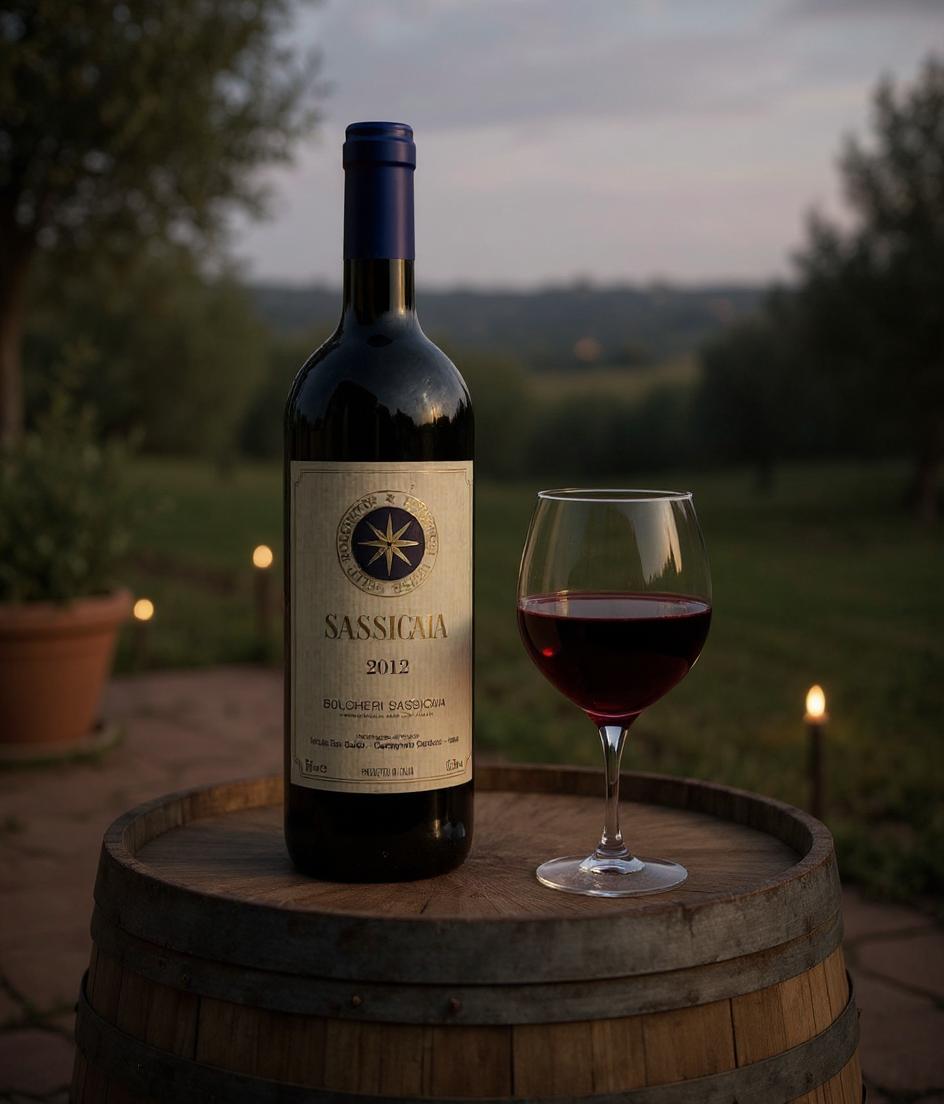 Sassicaia 2012 wine details and vintage characteristics