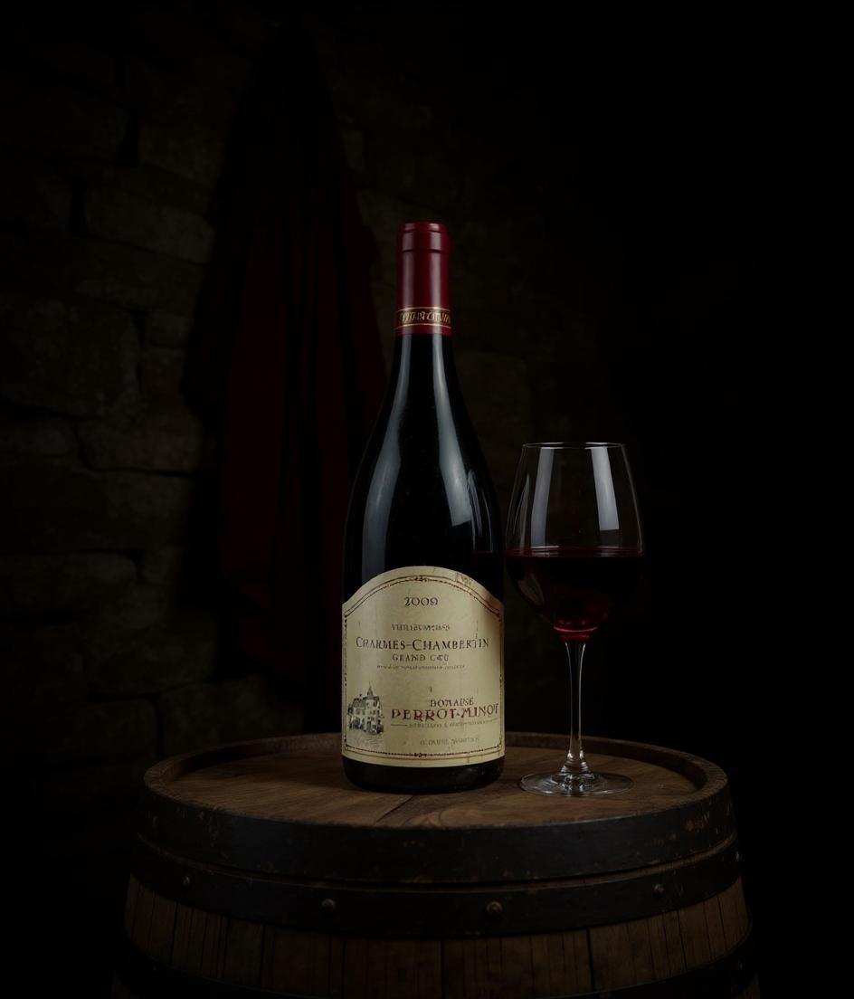 Domaine Perrot-Minot wine cellar and vineyard terroir