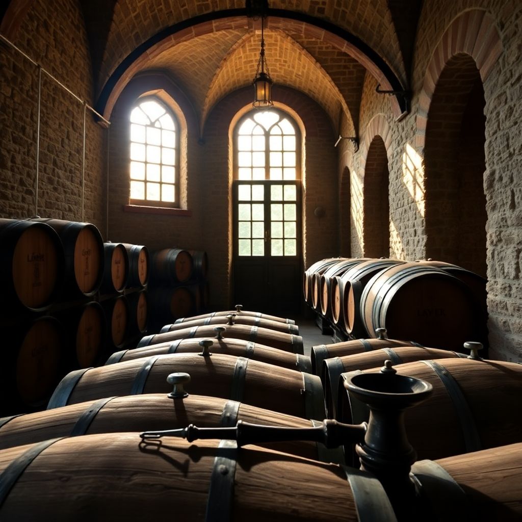 Chateau Lafite Rothschild estate and vineyard