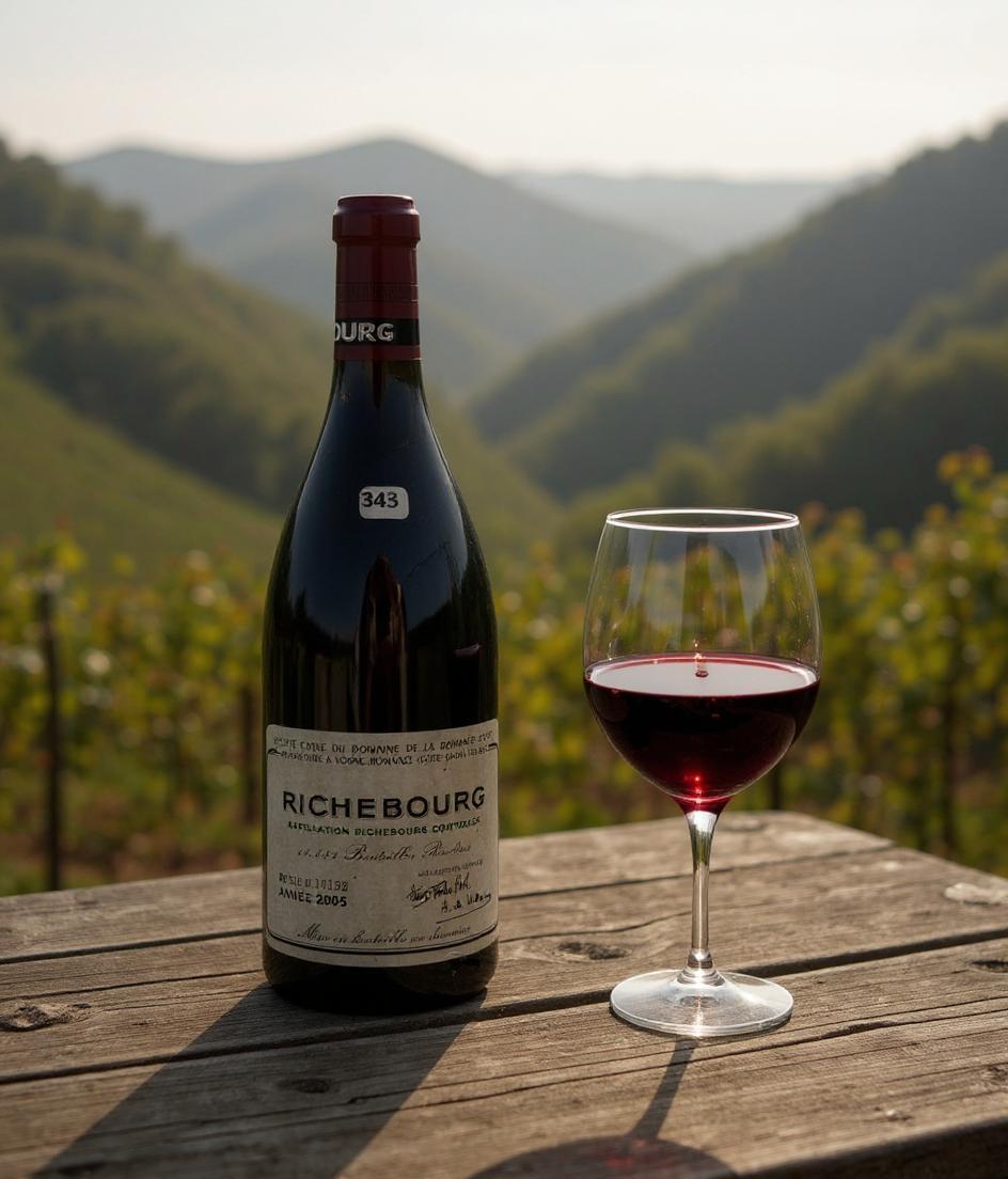 Domaine de la Romanee-Conti Richebourg Grand Cru 2005 wine bottle