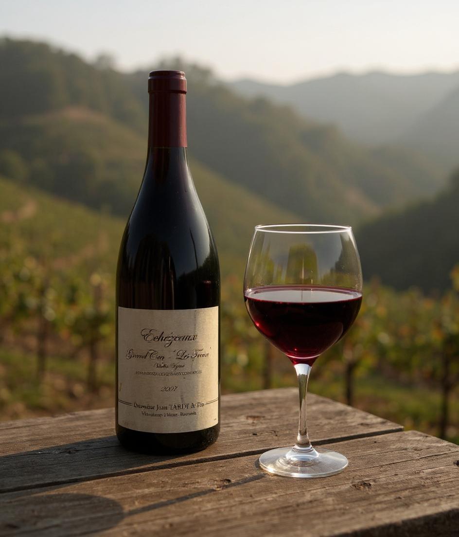 Domaine Jean Tardy et Fils Echezeaux Les Treux Vieilles Vignes Grand Cru 2007 Burgundy wine bottle