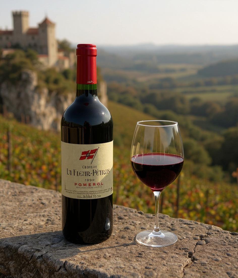 Chateau La Fleur-Petrus 1999 vintage wine bottle