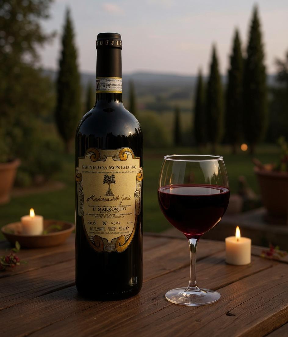 Il Marroneto Madonna delle Grazie Brunello wine production details
