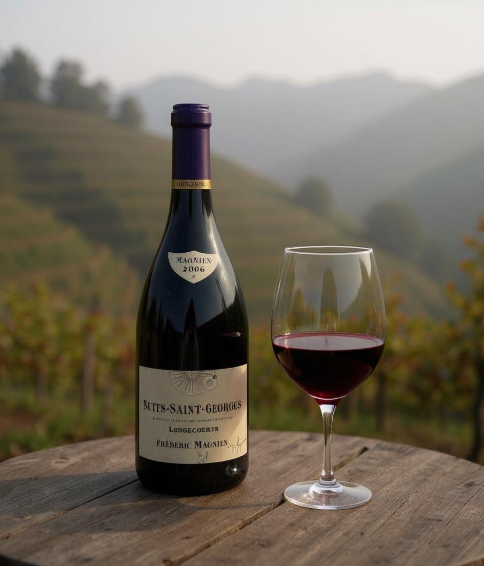 Fraderic Magnien Nuits-Saint-Georges Les Longecourts 2006 wine bottle