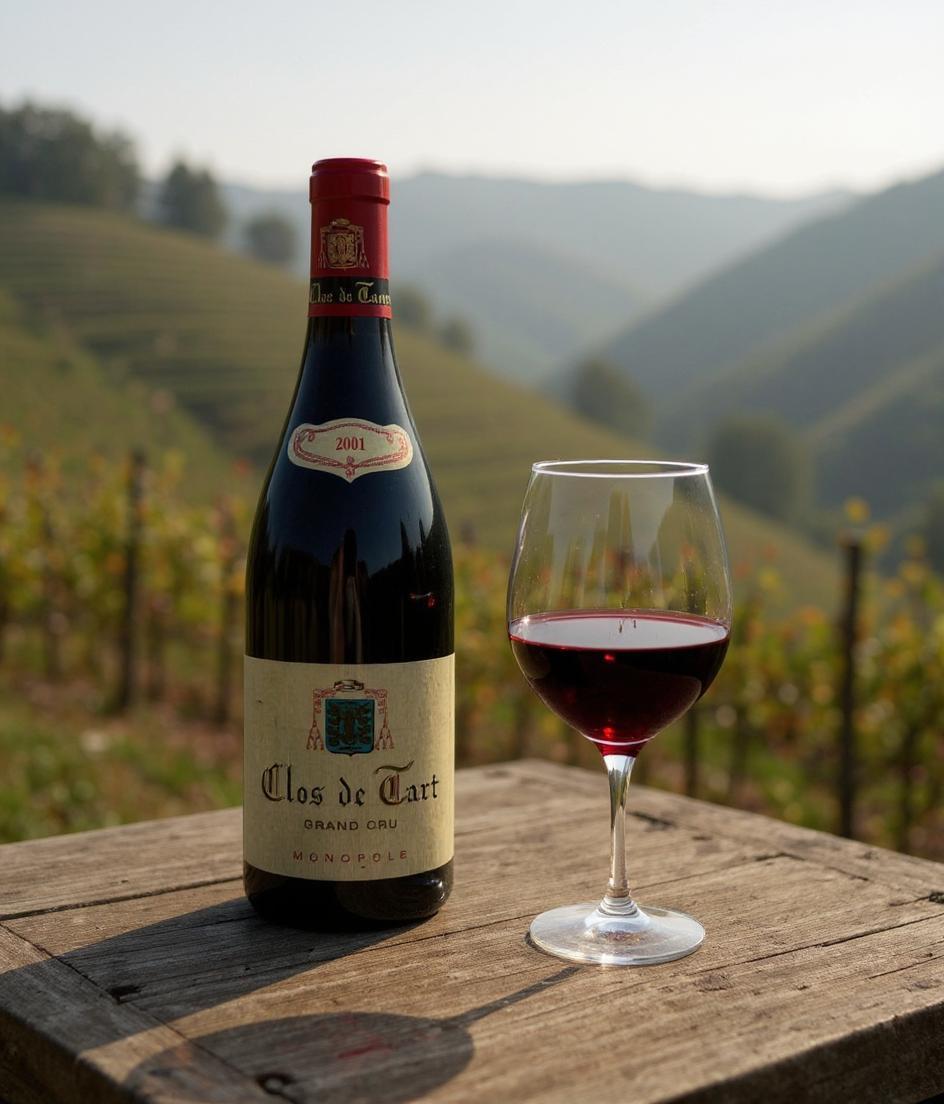 Domaine du Clos de Tart Grand Cru Monopole 2001 vintage wine bottle