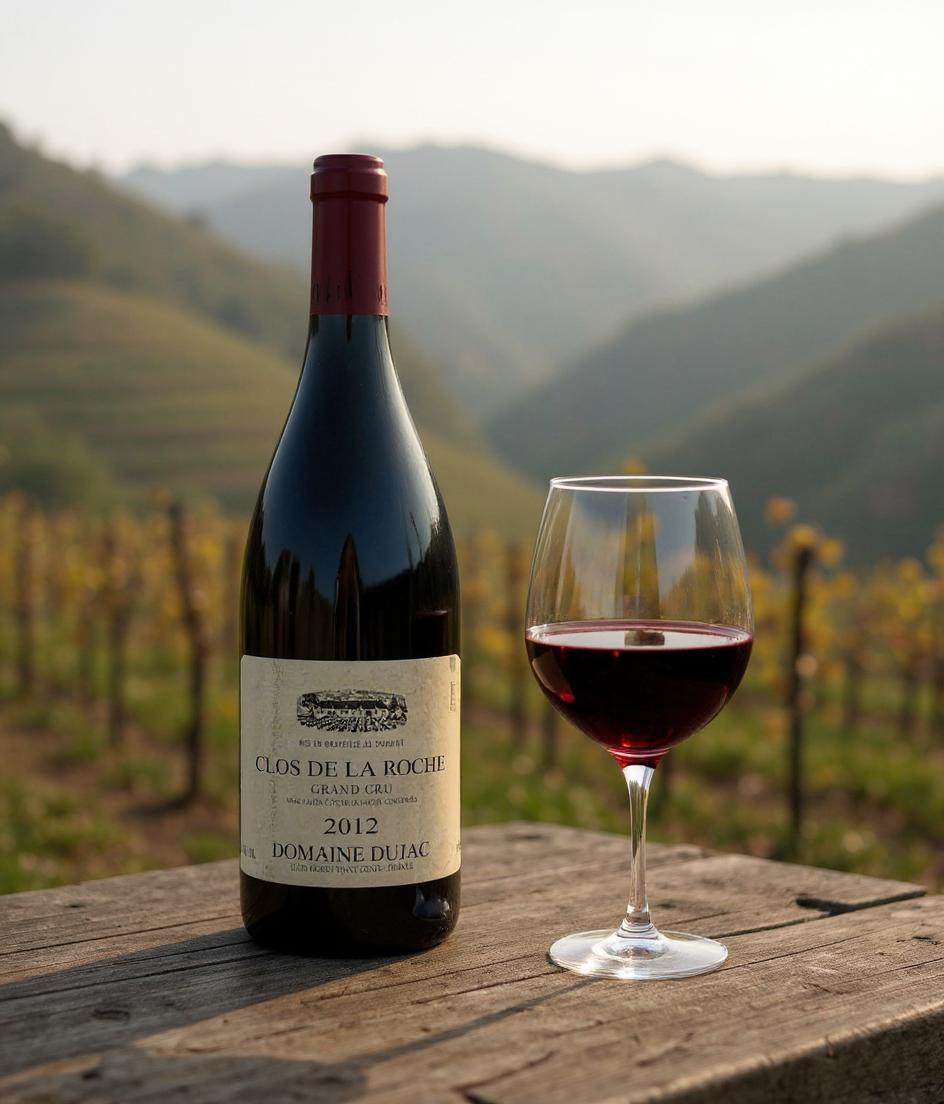 Domaine Dujac Clos de la Roche Grand Cru 2012 wine bottle