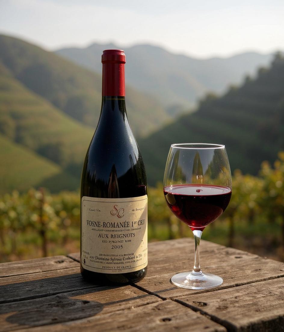 Sylvain Cathiard Aux Reignots Vosne-Romanee Premier Cru 2005 wine bottle