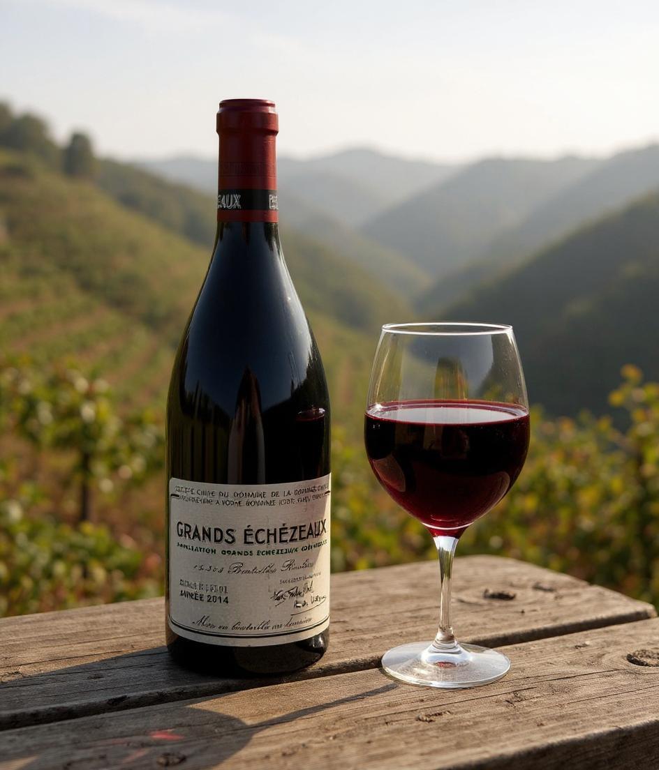 Domaine de la Romanee-Conti Grands-Echezeaux Grand Cru 2014 wine bottle