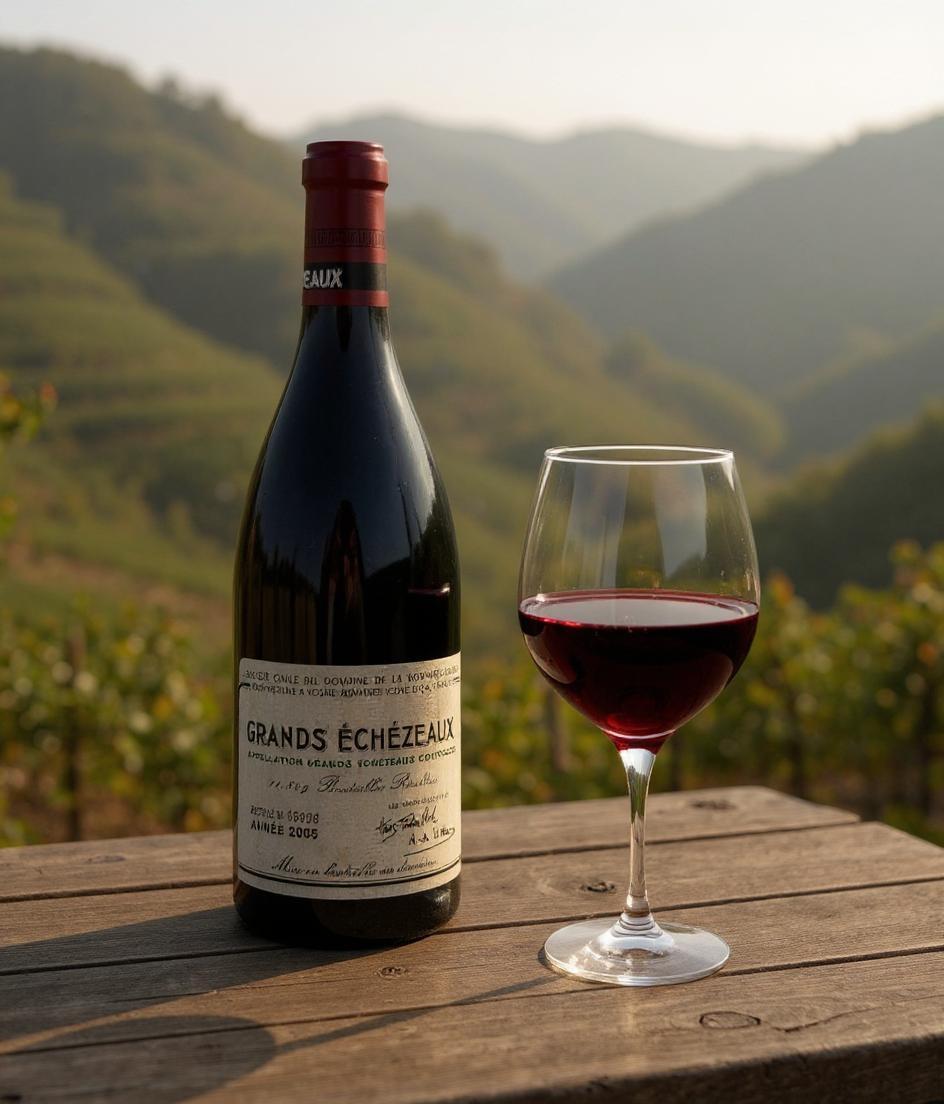 Domaine de la Romanee-Conti Grands-Echezeaux Grand Cru 2005 wine bottle