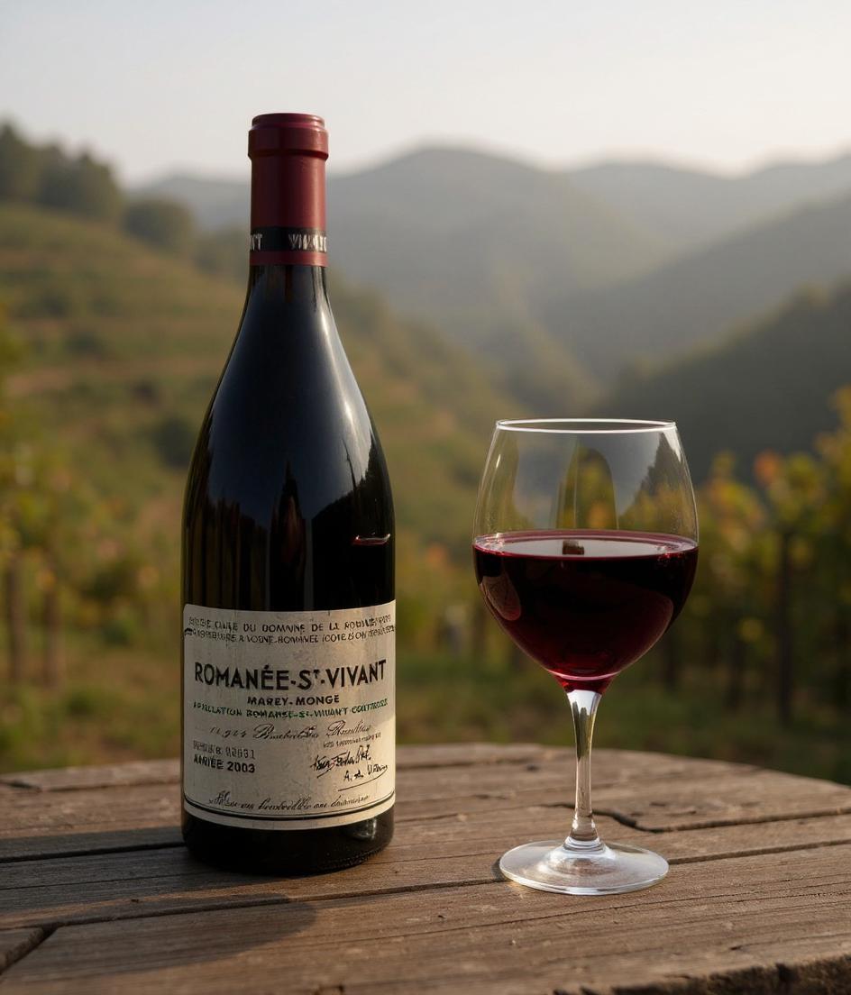Domaine de la Romanee-Conti Romanee-Saint-Vivant Grand Cru 2003 wine bottle