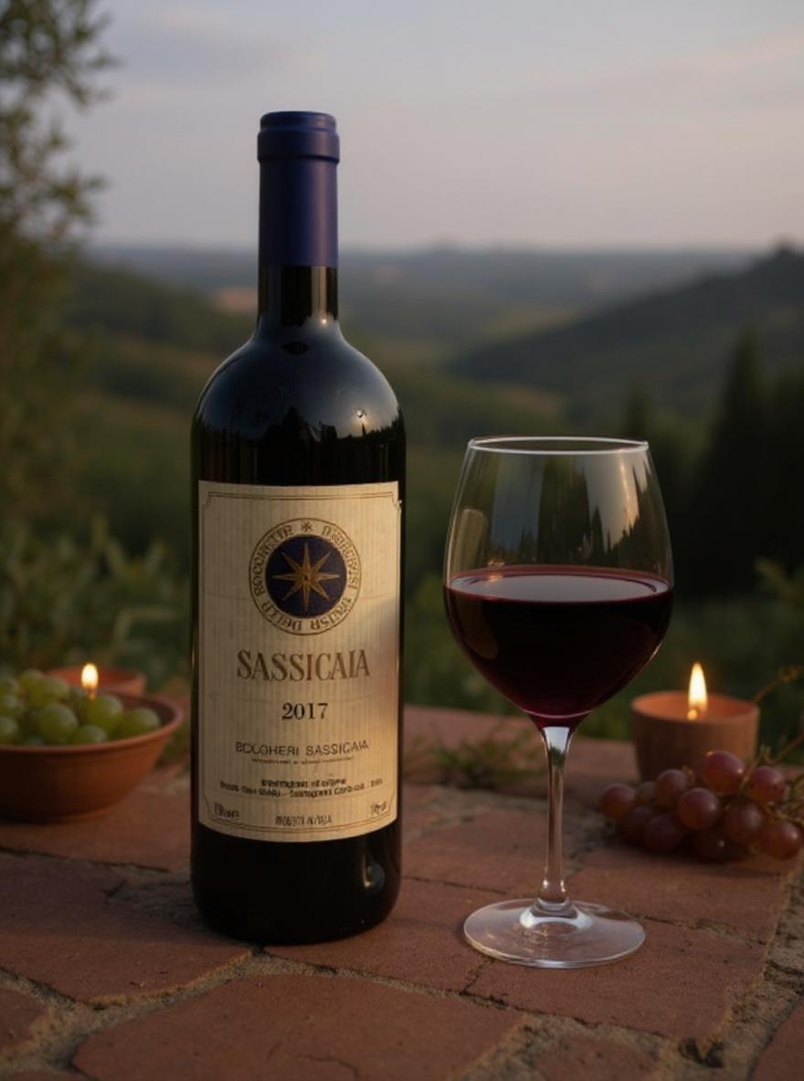Sassicaia 2017 wine details and characteristics