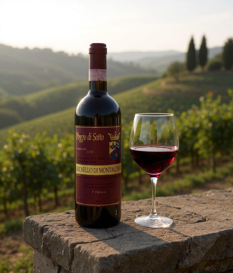 Fattoria Poggio di Sotto Brunello di Montalcino 2006 vintage wine bottle
