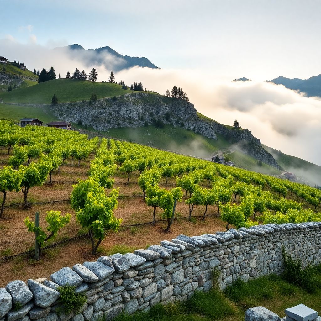 Elena Walch vineyard in Alto Adige region