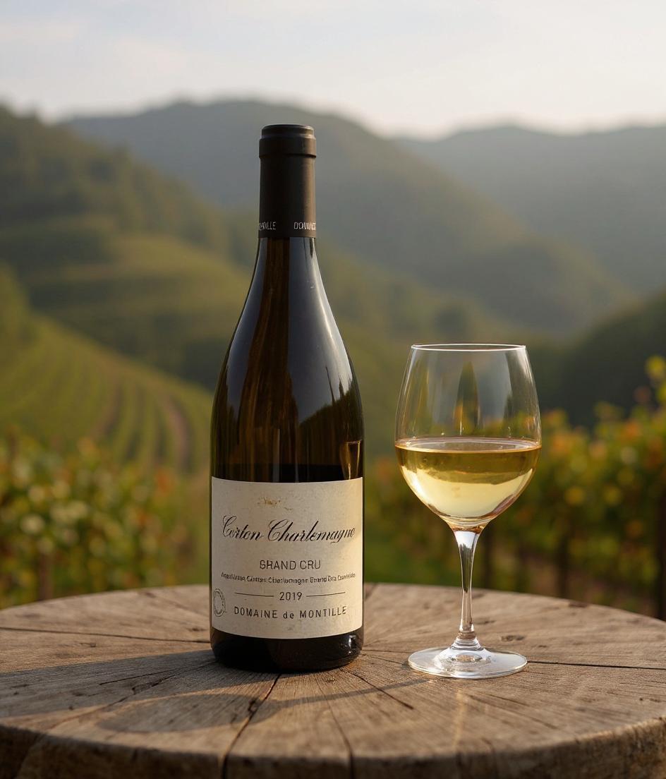 Domaine de Montille Corton-Charlemagne Grand Cru 2019 wine bottle