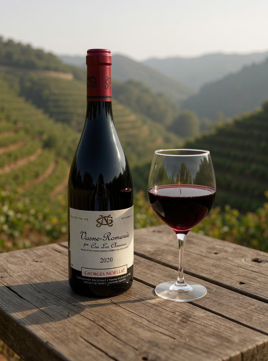 Domaine Georges Noellat Les Chaumes Vosne-Romanee 2020 Burgundy red wine bottle