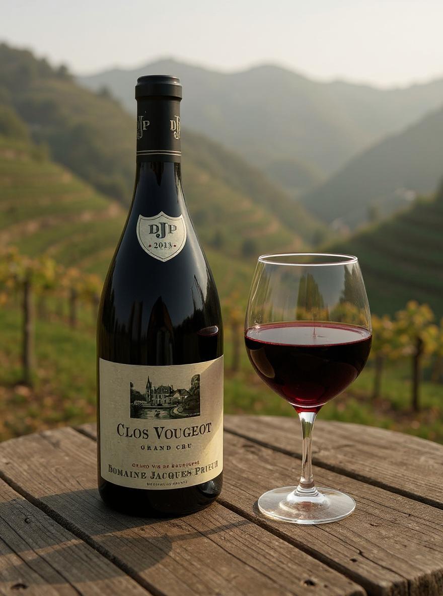 Domaine Jacques Prieur Clos de Vougeot Grand Cru 2013 wine bottle
