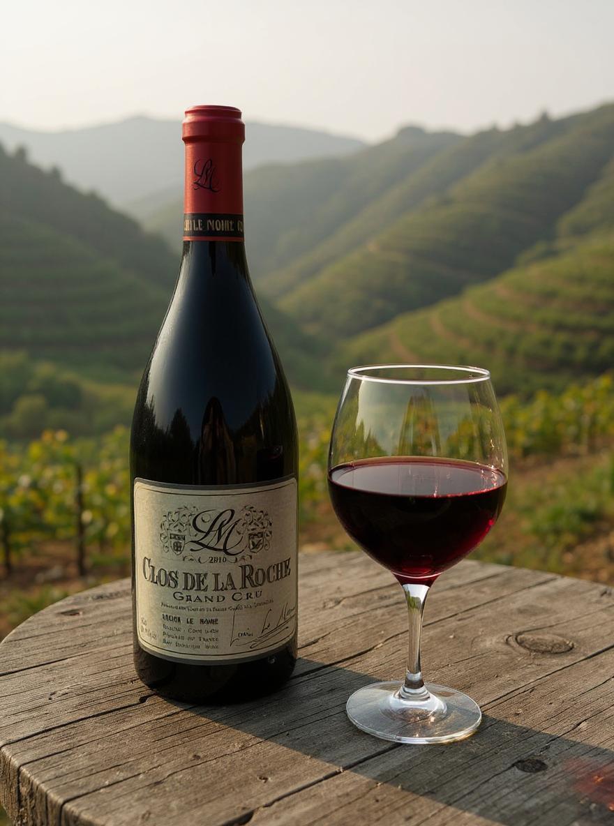 Lucien Le Moine Clos de la Roche Grand Cru 2010 wine bottle