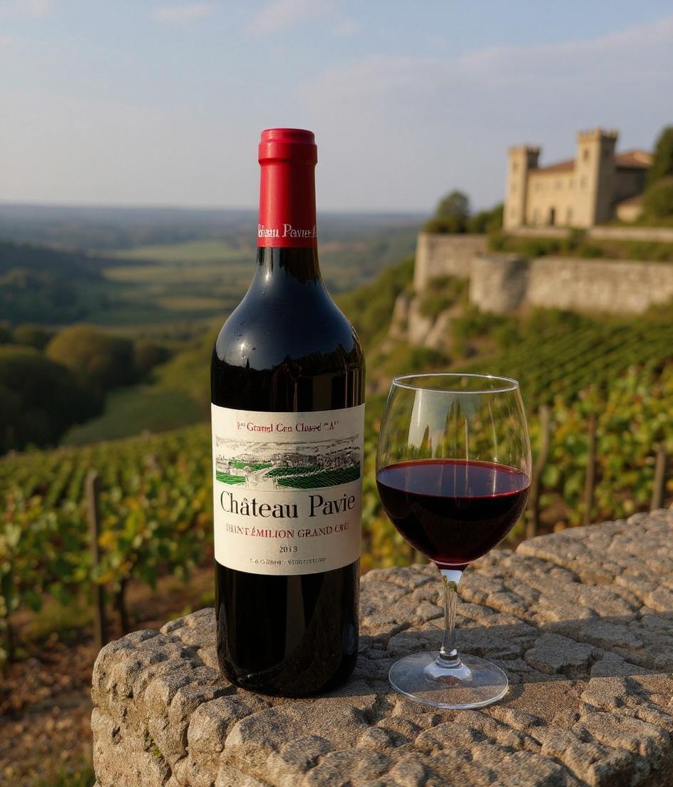 Chateau Pavie Saint-Emilion Grand Cru 2013 wine bottle
