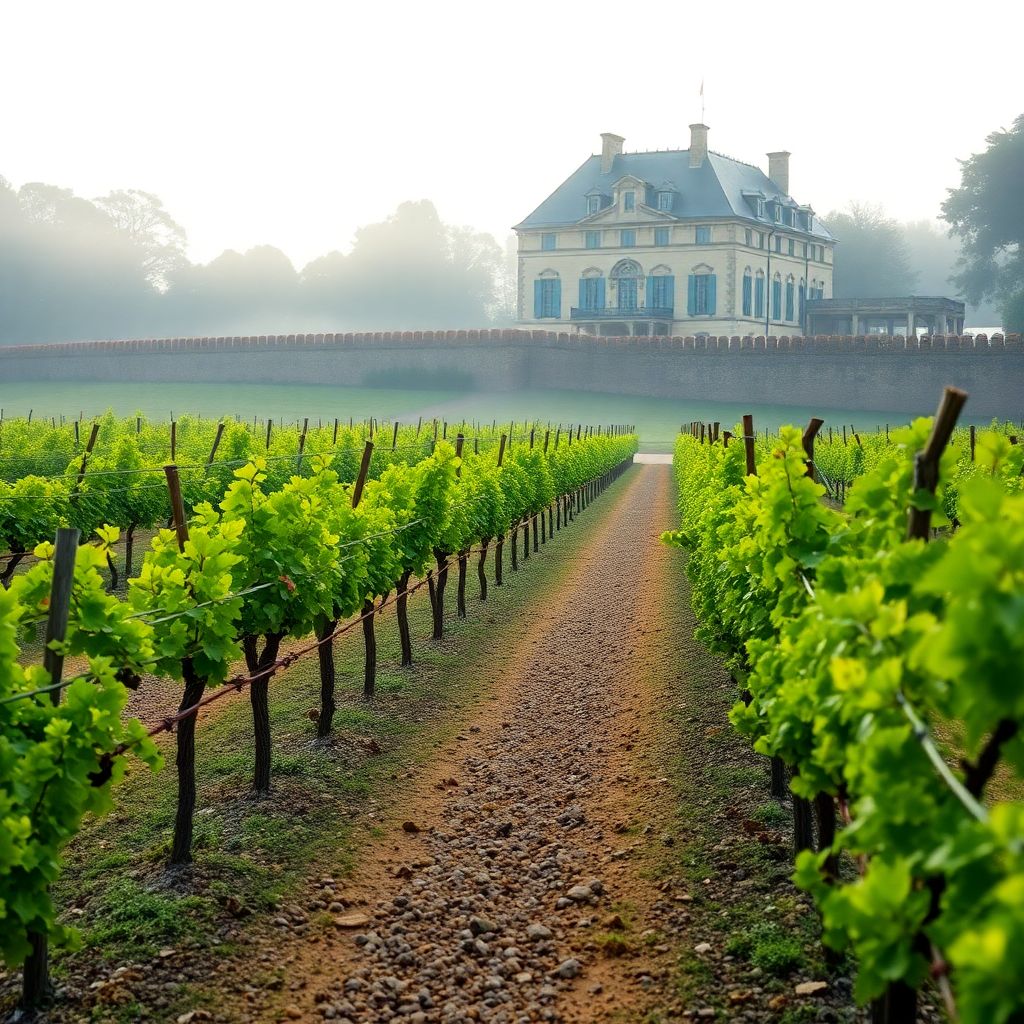 Chateau Haut-Brion estate vineyard and winery heritage