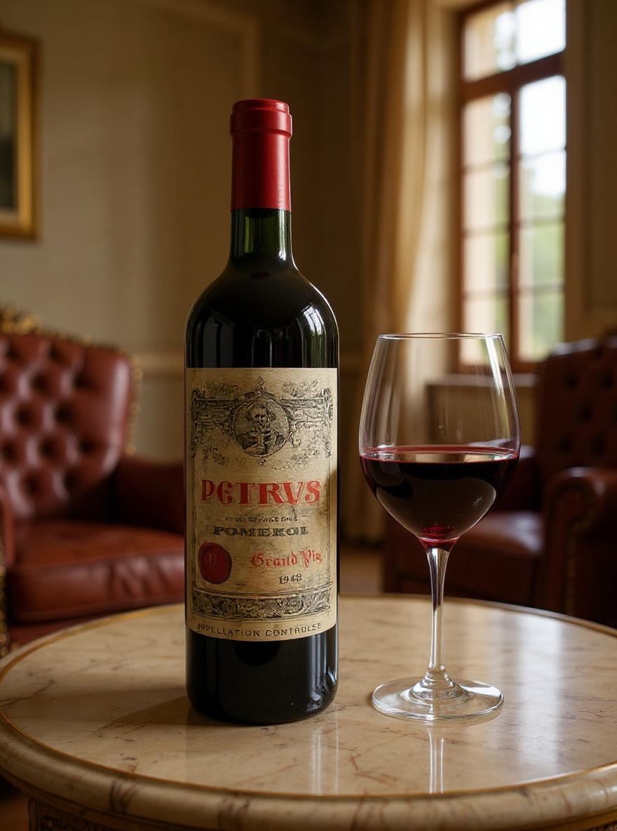 Chateau Petrus 1948 Pomerol Merlot collectible wine