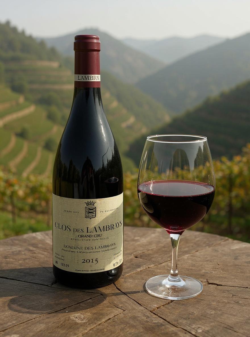 Domaine des Lambrays Clos des Lambrays Grand Cru 2015 wine bottle