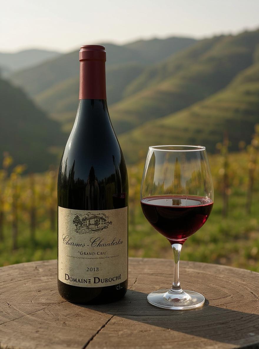 Domaine Duroche Charmes-Chambertin Grand Cru 2018 wine bottle