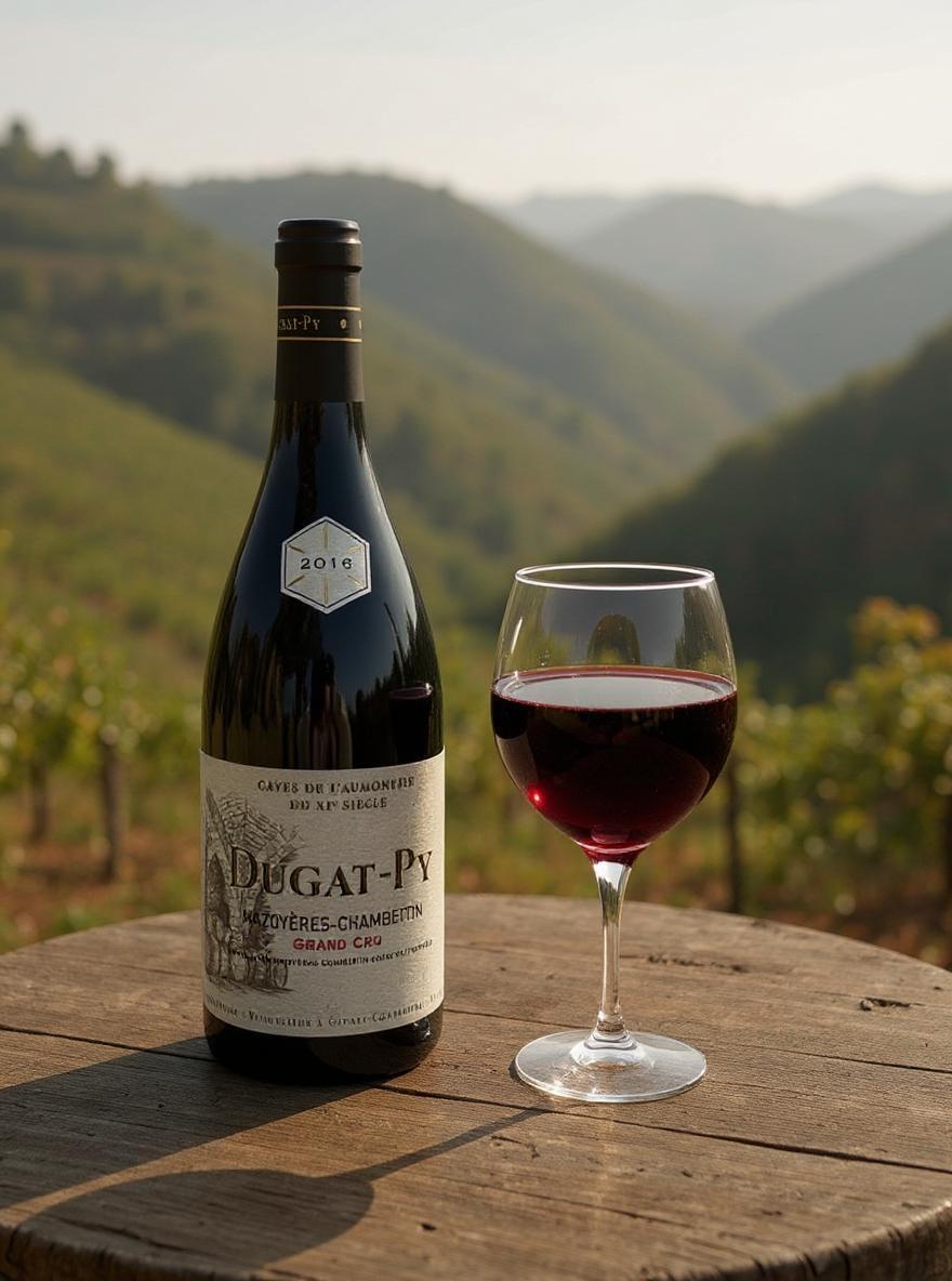 Dugat-Py Mazoyeres-Chambertin Grand Cru 2016 wine bottle