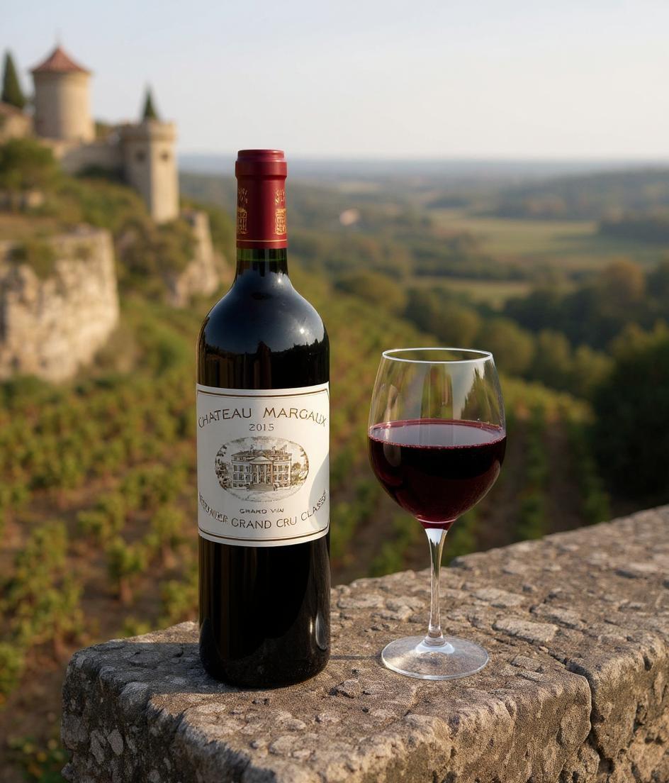 Chateau Margaux 2013 vintage wine bottle