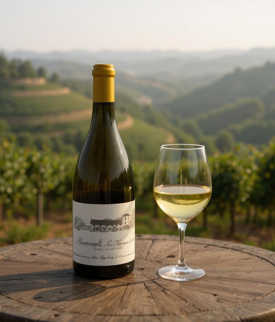 Leroy Domaine d'Auvenay Meursault Les Narvaux 2009 premium Burgundy wine bottle