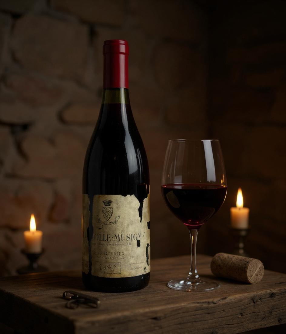 Domaine Herve Roumier Chambolle-Musigny wine label detail