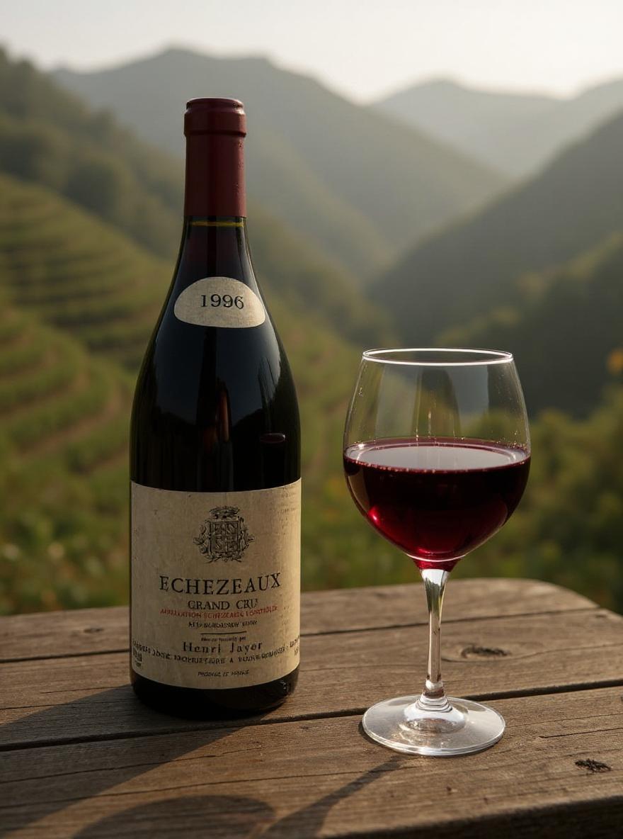 Henri Jayer Echezeaux Grand Cru 1996 wine bottle