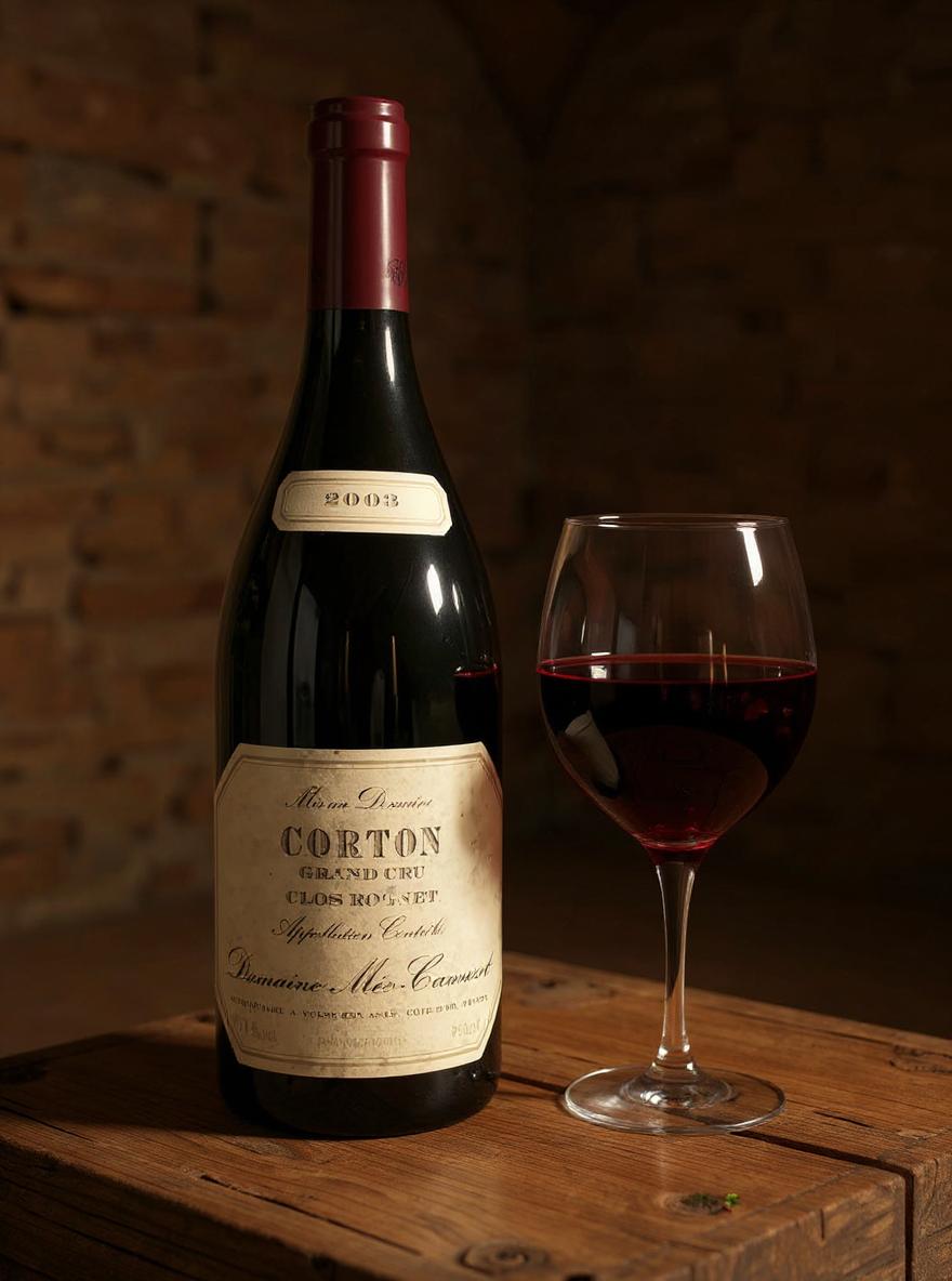 Meo-Camuzet wine label and vintage details