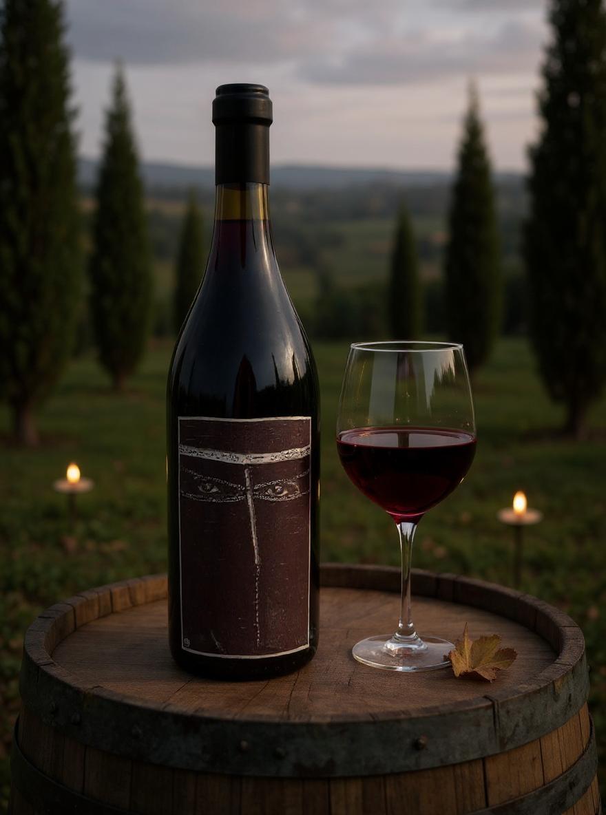 Shea Vineyard wine production and aging process