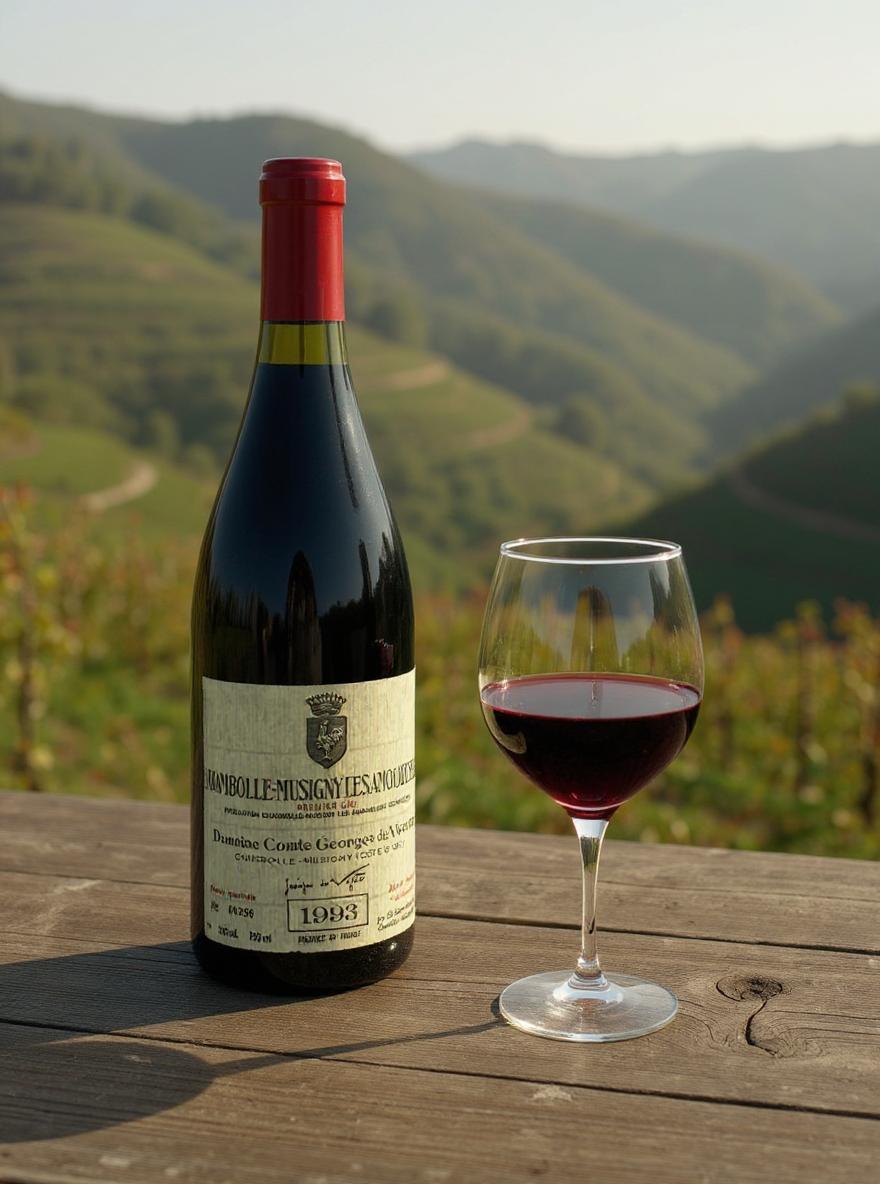 Domaine Comte Georges de Vogue Chambolle-Musigny Les Amoureuses 1er Cru 1993 vintage wine bottle