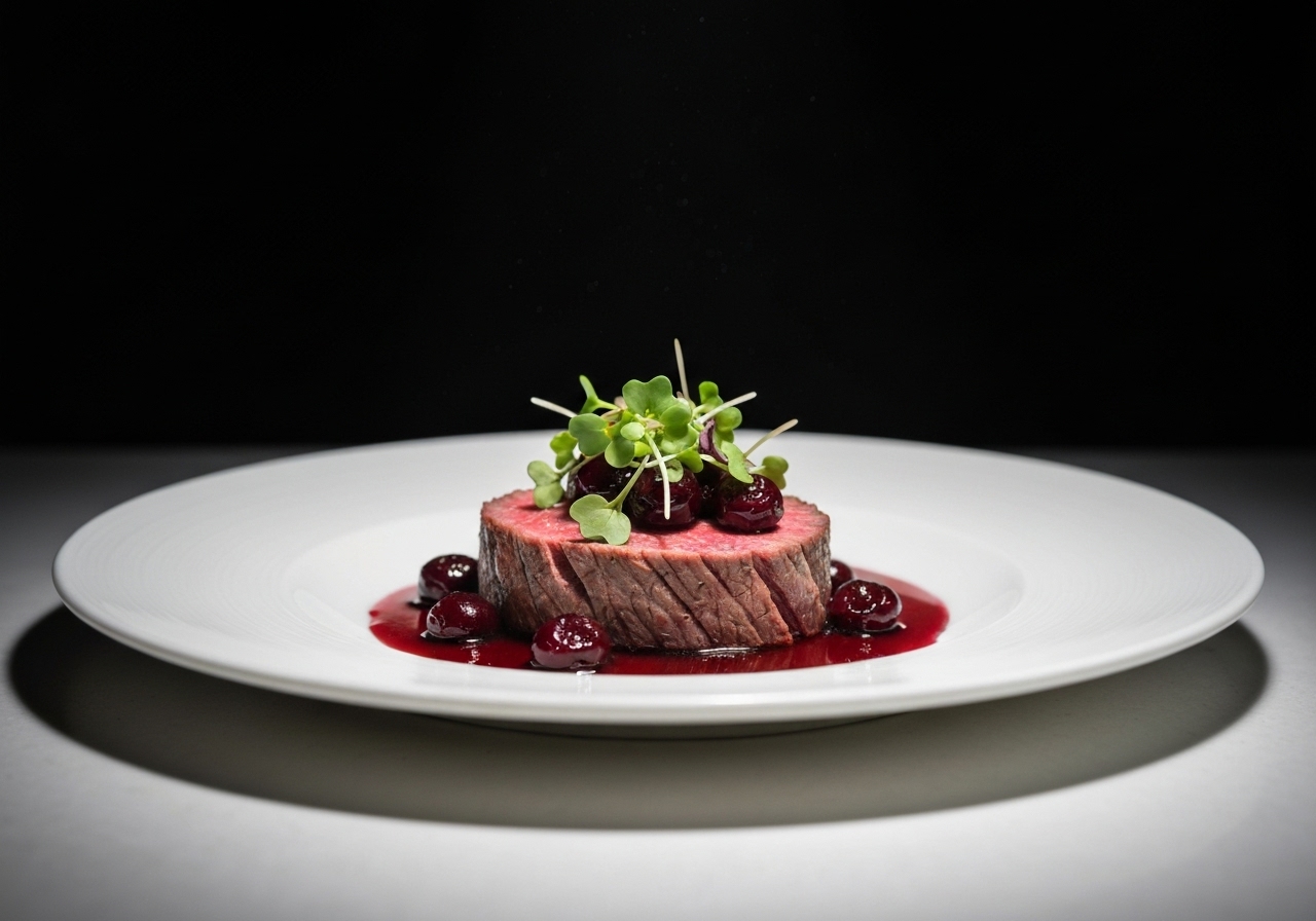 Fine wine tasting and serving presentation