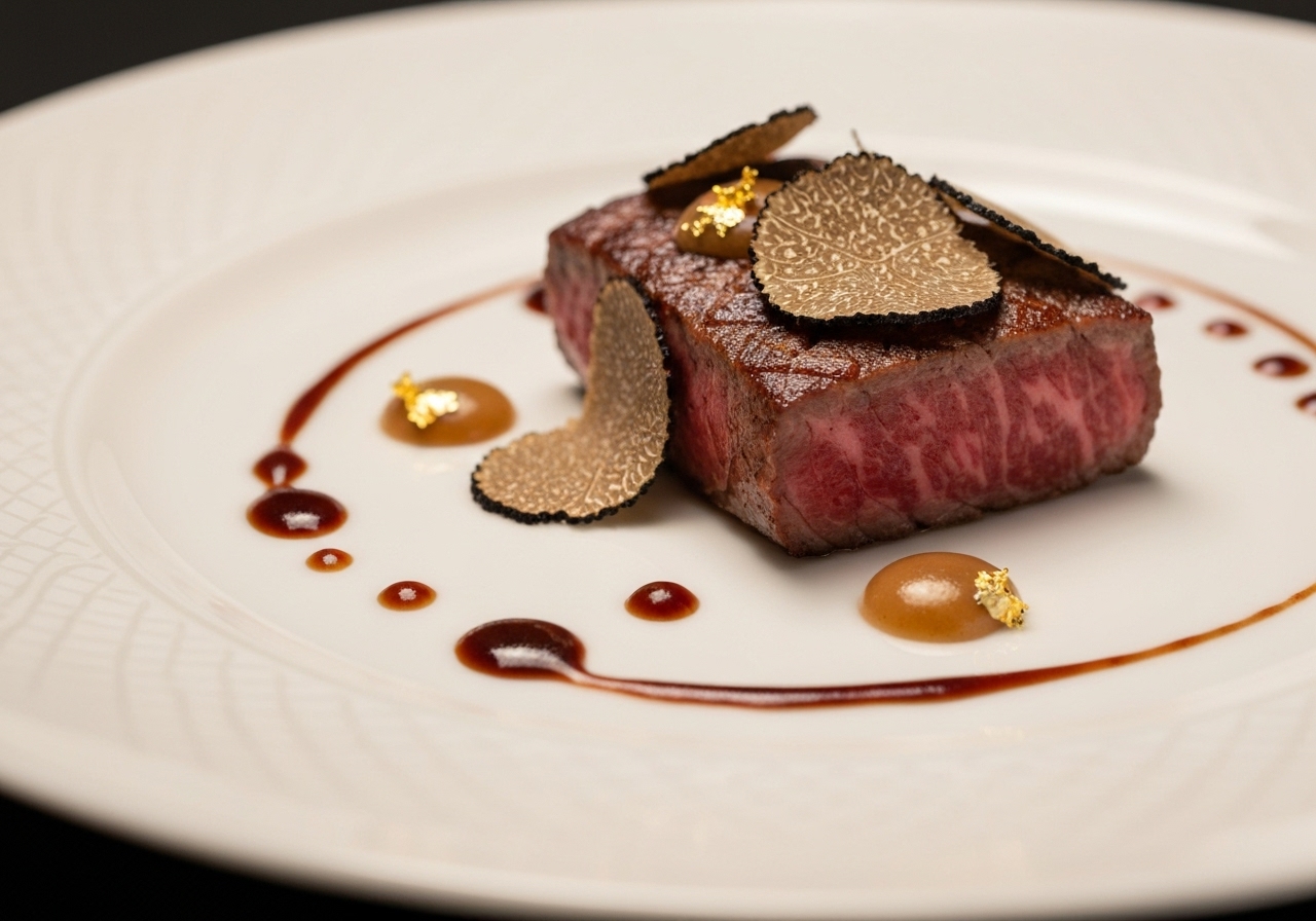 Clos Saint-Jacques wine tasting and serving presentation