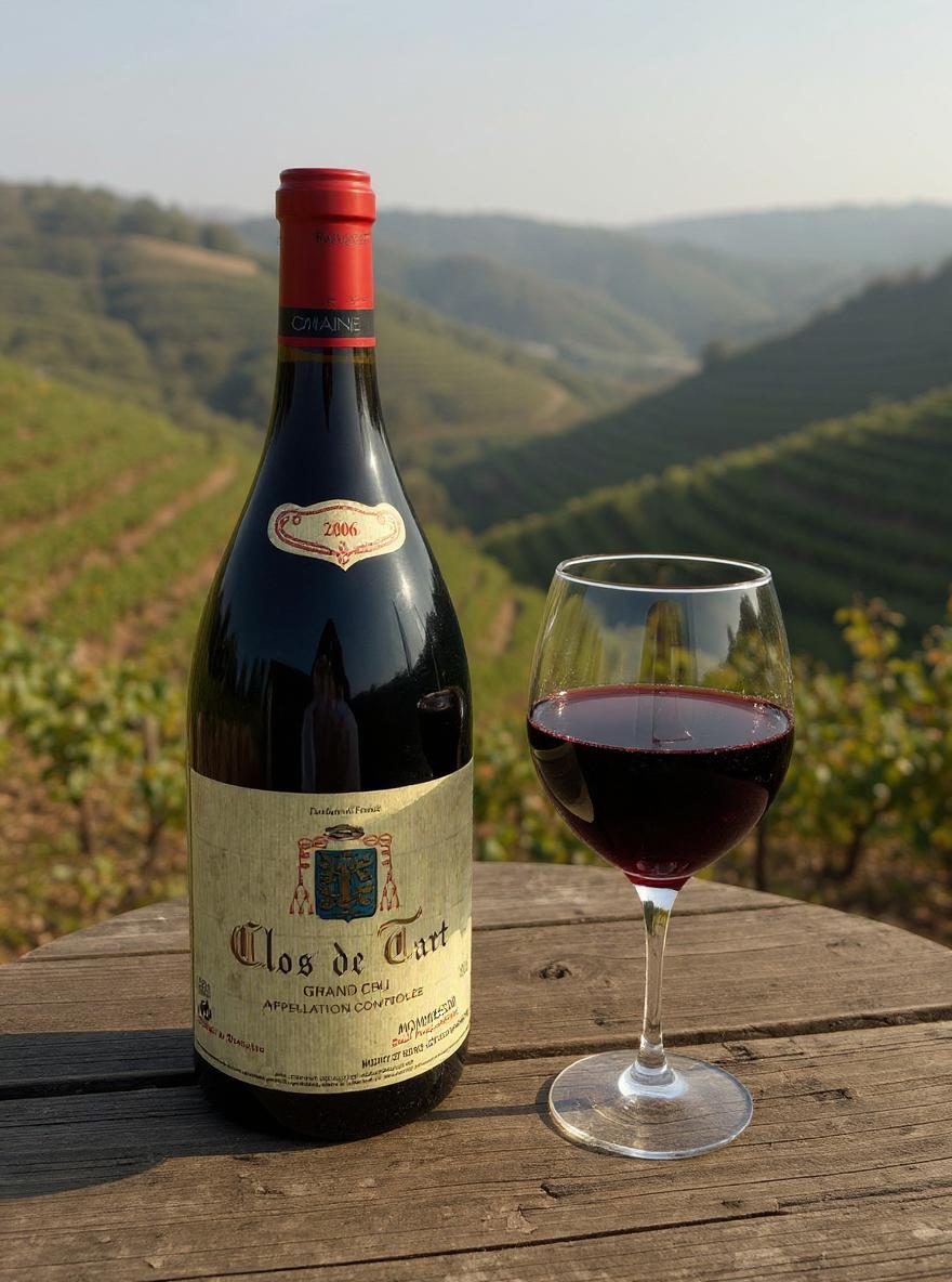 Clos de Tart Grand Cru 2006 wine bottle
