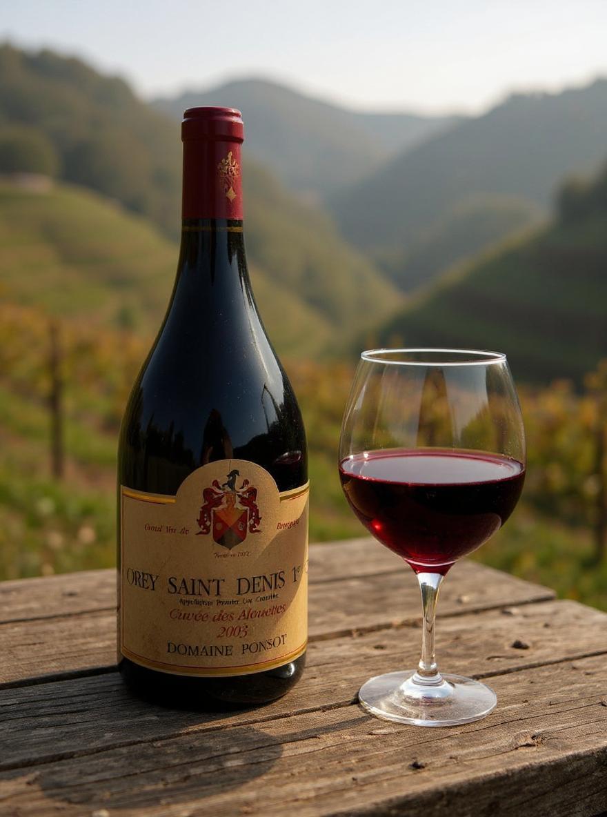 Domaine Ponsot Morey-Saint-Denis 1er Cru Cuvee des Alouettes 2003 1.5L bottle