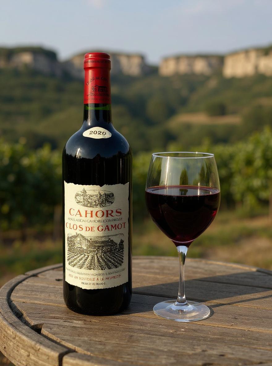 Famille Jouffreau Cahors Clos de Gamot 2020 1,5L wine bottle