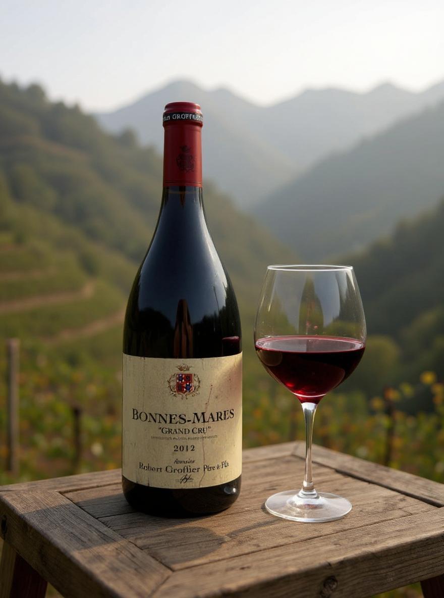 Domaine Robert Groffier Bonnes-Mares Grand Cru 2012 wine bottle