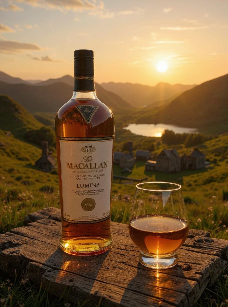 The Macallan Lumina 0.7L single malt whisky bottle
