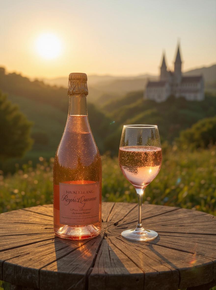 Louis Roederer Cristal Rose 2005 champagne bottle