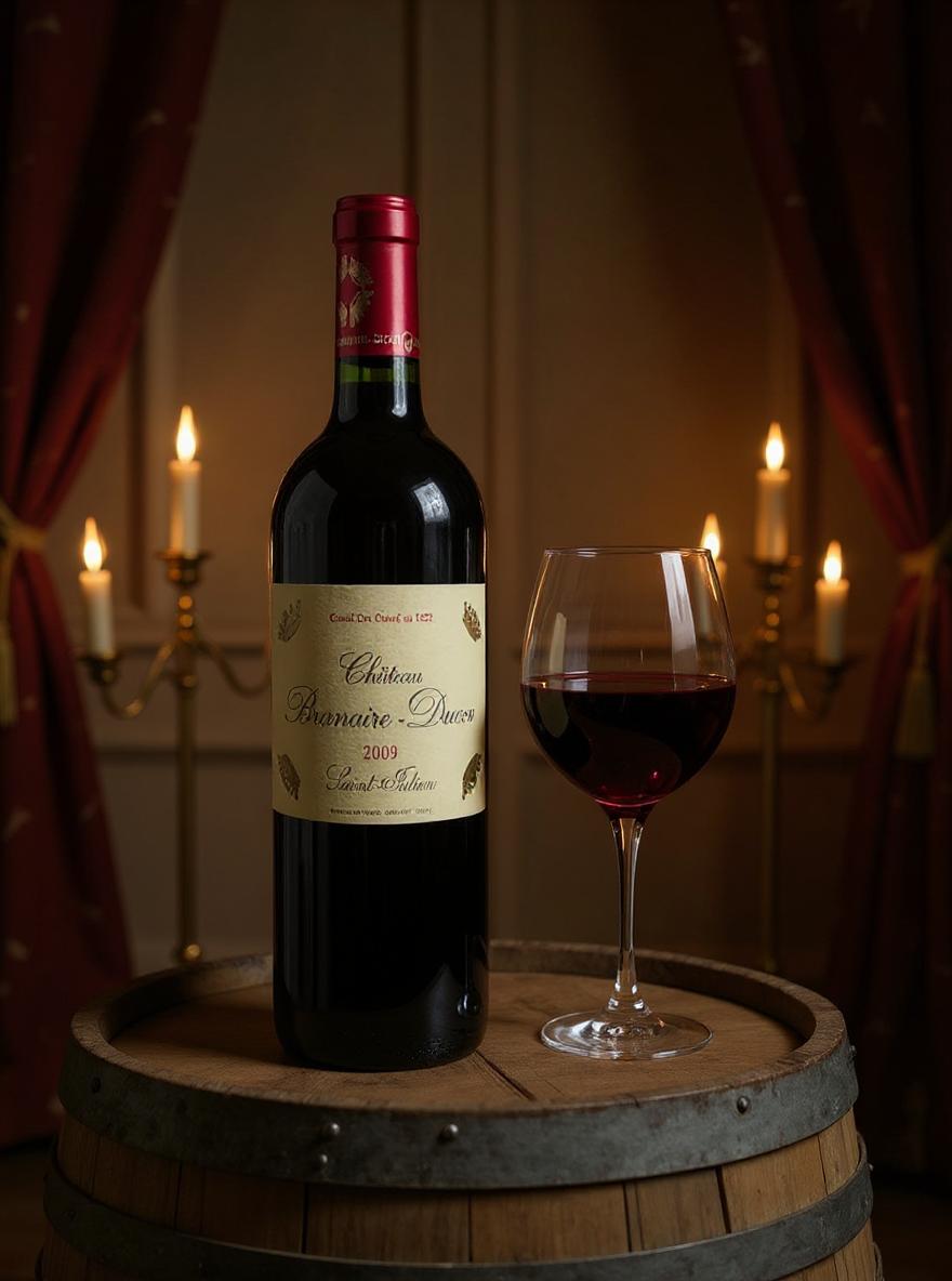 Chateau Branaire-Ducru wine label and vintage details