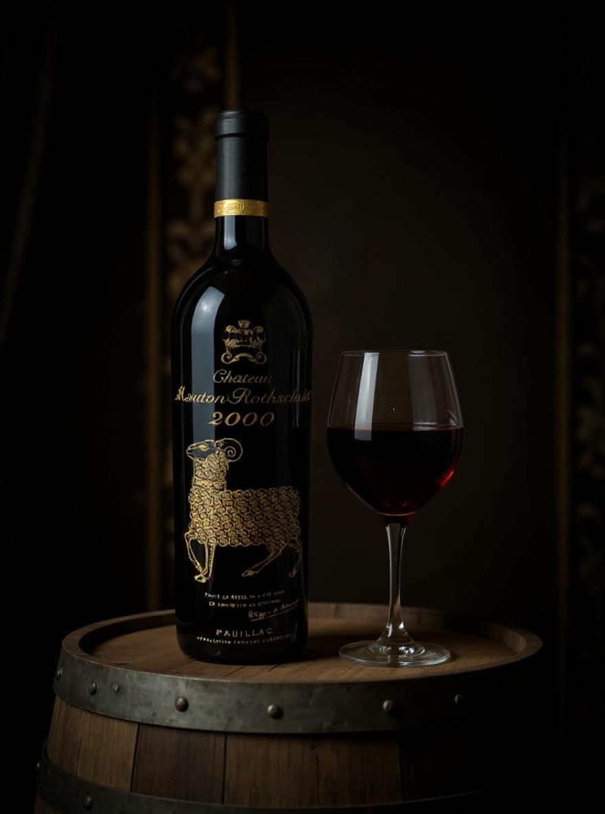 Chateau Mouton Rothschild wine details and label