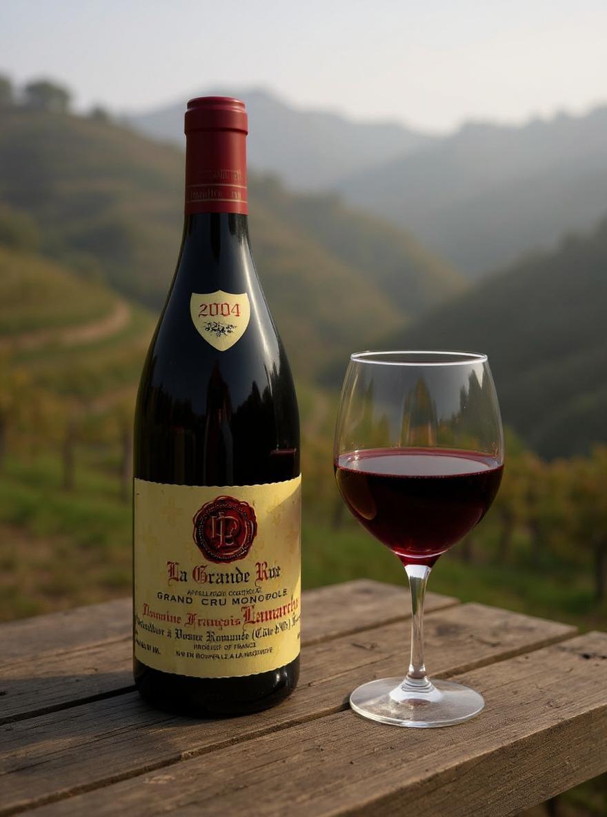 Domaine Lamarche La Grande Rue Grand Cru 2004 wine bottle