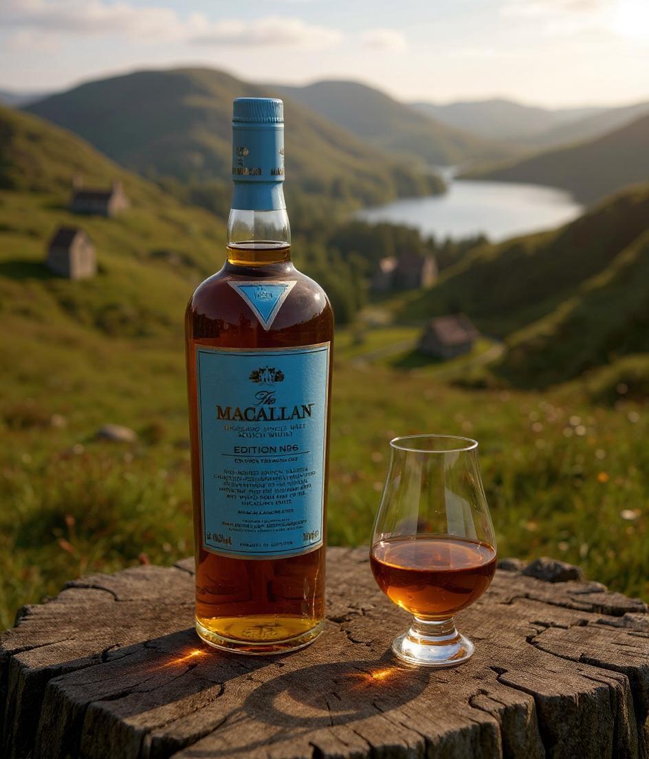 The Macallan Edition No 6 whisky bottle 0.7L premium single malt scotch