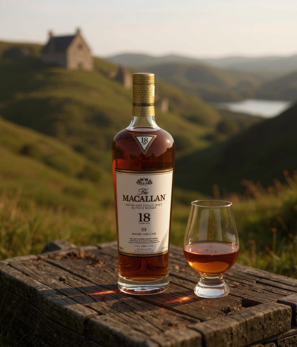 The Macallan 18 Years Old Sherry Oak Cask 2023 Release bottle