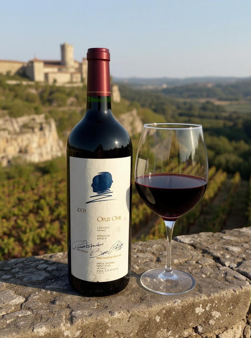 Opus One 2003 magnum bottle collector's edition