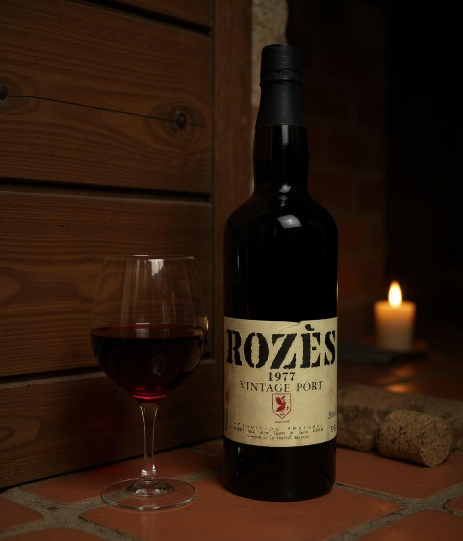 Rozes Port Vintage 1977 premium wine details