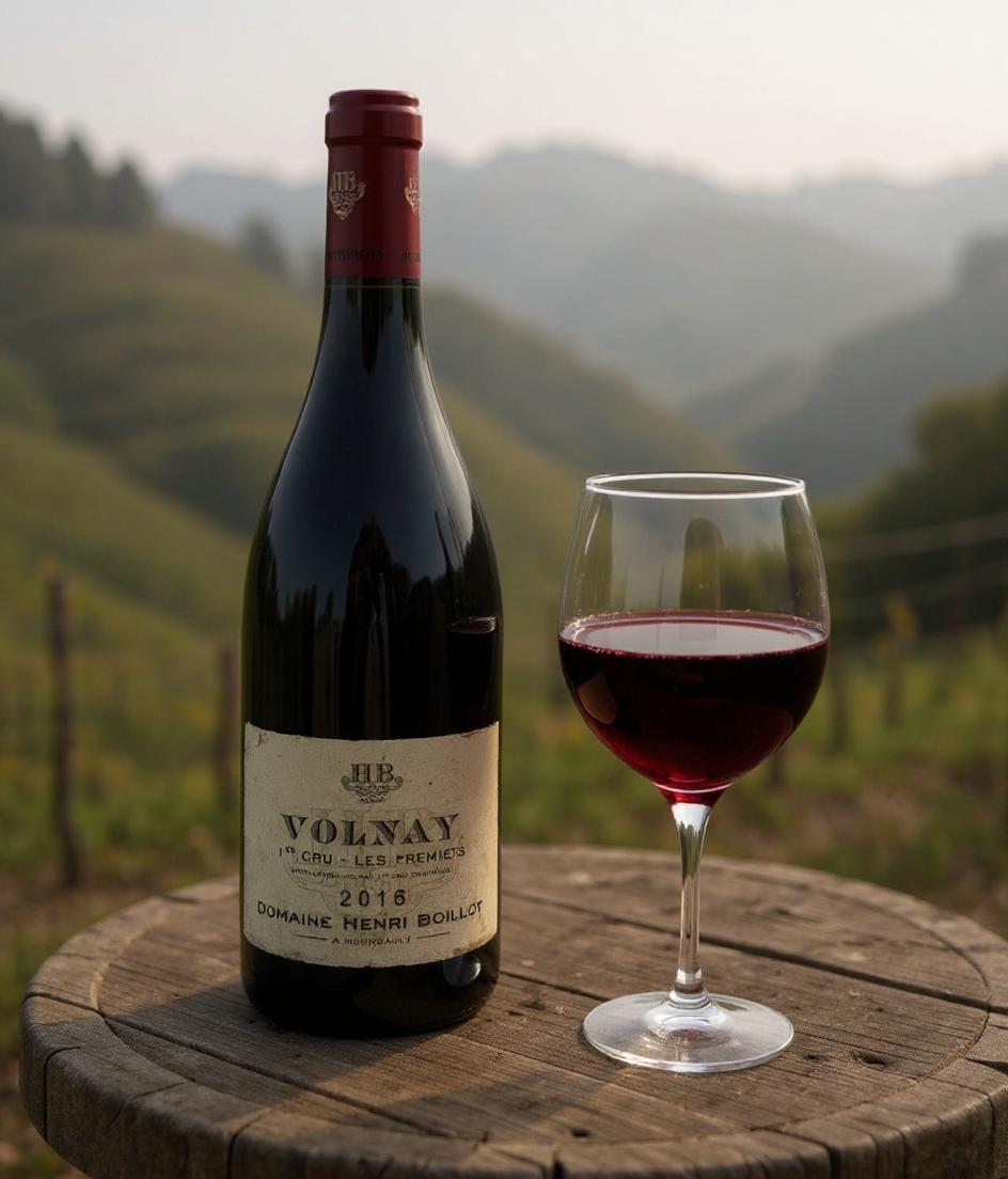 Volnay Les Fremiets Premier Cru 2016 wine bottle